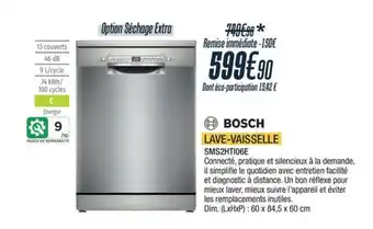 BOSCH LAVE-VAISSELLE