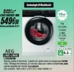 Blanc Brun AEG LAVE-LINGE offre