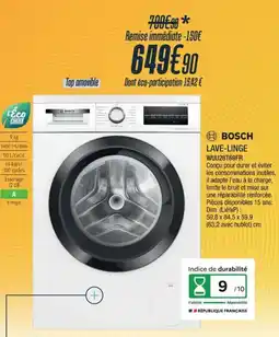 Proxi Confort BOSCH LAVE-LINGE WUU28T69FR offre