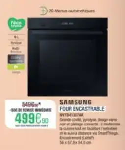 Extra SAMSUNG FOUR ENCASTRABLE offre