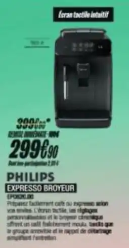 Blanc Brun PHILIPS EXPRESSO BROYEUR offre