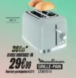 Blanc Brun Moulinex GRILLE-PAIN offre