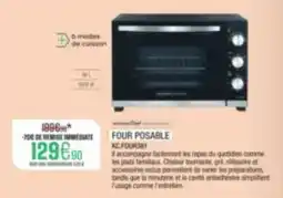 Extra Kitchenchef four posable offre