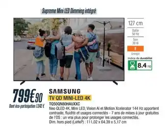 SAMSUNG TV QD MINI-LED 4K
