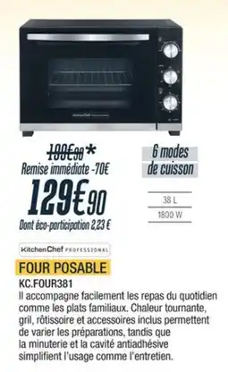 Proxi Confort KitchenChef PROFESSIONAL FOUR POSABLE offre