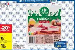 Carrefour Carrefour - lardons classic offre