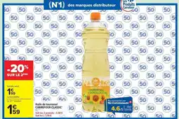 Carrefour Carrefour - huile de tournesol classic offre