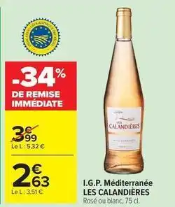 Carrefour I.g.p. méditerranée offre