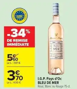 Carrefour I.g.p. pays d'oc offre