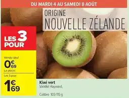 Carrefour Hayward - kiwi vert offre