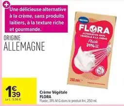 Carrefour Fini - crème végétale offre