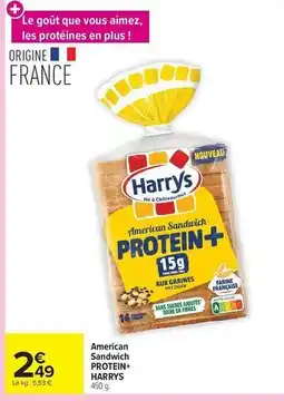 Carrefour Harry's - american sandwich offre