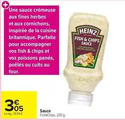 Carrefour Heinz - sauce offre
