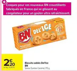 Carrefour Biscuits sablés offre