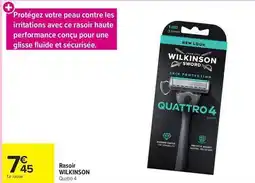 Carrefour Wilkinson - rasoir offre