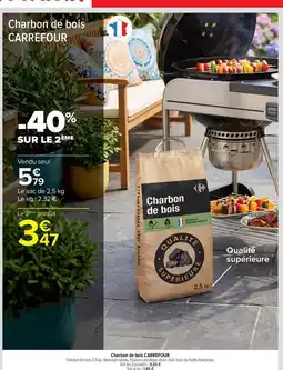 Carrefour Market Carrefour - charbon de bois offre