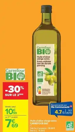Carrefour Market Carrefour - huile d'olive vierge extra offre