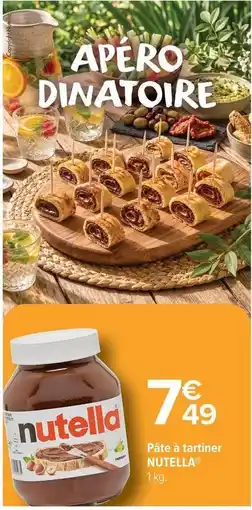 Carrefour Market Nutella - pate à tartiner offre