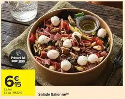 Carrefour Market Salade italienne offre