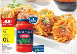 Carrefour Market Barilla - sauce tomate offre