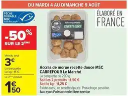 Carrefour Market Carrefour - le marché acrra de morue recette douce msc le marché offre