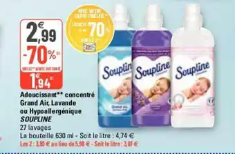 Adoucissant concentré