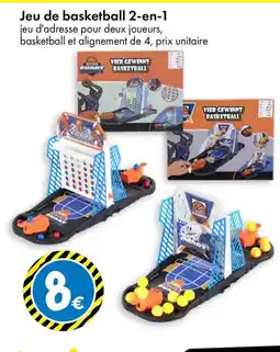 TEDi Jeu de basketball 2-en-1 offre