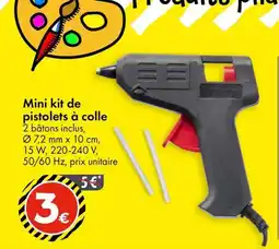 TEDi Mini kit de pistolets à colle offre