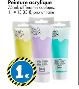 TEDi Peinture acrylique offre