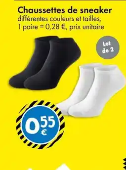 TEDi Chaussettes de sneaker offre