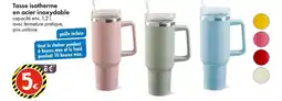 TEDi Tasse isotherme en acier inoxydable offre