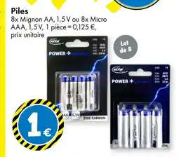TEDi Piles offre