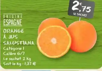 G20 Orange à Jus Salustiana offre