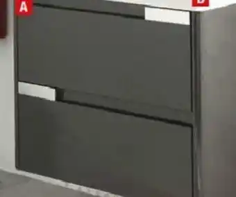 Brico Dépôt Caisson 80 cm gris "Salsa" offre