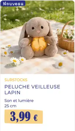 Noz PELUCHE VEILLEUSE LAPIN offre
