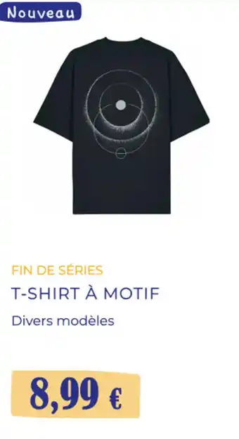 T-shirt a motif
