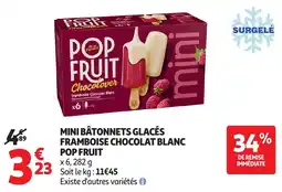 Auchan Direct POP FRUIT mini offre