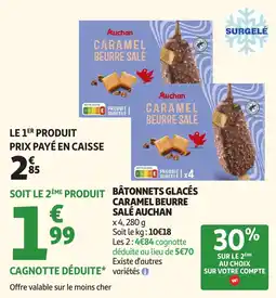 Auchan Direct Auchan Caramel Beurre Salé offre
