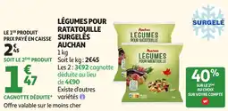 Auchan Direct Auchan Légumes pour ratatouille offre