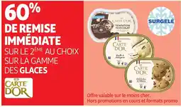 Auchan Direct Carte d'or glaces offre