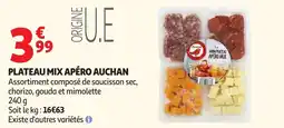 Auchan Direct Auchan Plateau mix apéro offre