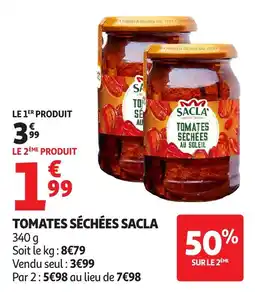 Auchan Direct SACLA' Tomates séchées offre