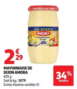 Auchan Direct AMORA Mayonnaise de Dijon offre