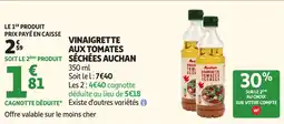 Auchan Direct Auchan Vinaigrette aux tomates séchées offre