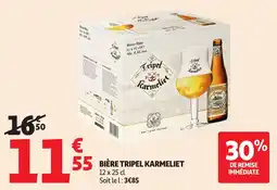 Auchan Direct Tripel Karmeliet offre