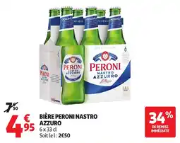 Auchan Direct PERONI NASTRO AZZURRO offre