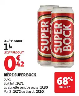 Auchan Direct SUPER BOCK offre