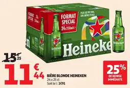 Auchan Direct Heineken Bière blonde offre