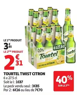 Auchan Direct Tourtel Twist Citron offre