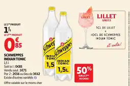 Auchan Direct Schweppes Indian Tonic offre